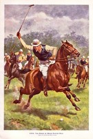 HRH The Prince of Wales Playing Polo 1922 - Image 1