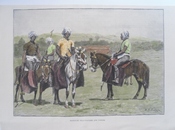 Manipuri Polo-players and Ponies
