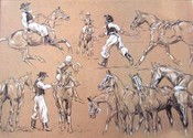 Argentine Petiseros (set of 4) POLO TEAM PRIZE OPTION