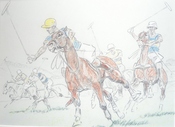 The Fastest Man Gets The Ball - John Board Original