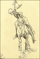 Polo Print - The Strike by John Board
