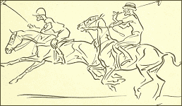 Polo Print - Along the Boards by John Board